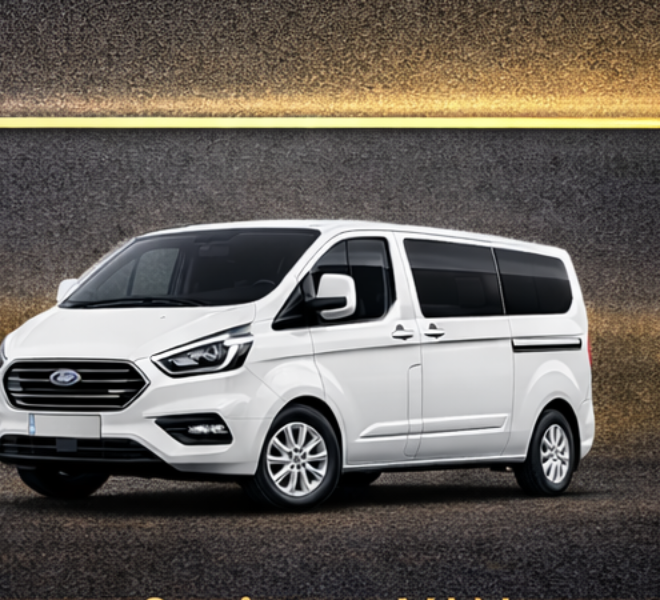 8-seat van